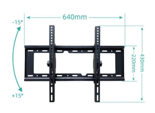 CTG Big C55 vesa Tilt Wall mount bracket for tv screen 32"- 70"