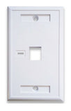 CTG Wall Plate One port 120*80mm,White.