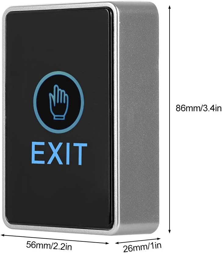 CTG Door Exit Button 12V Mini Touch Sensor