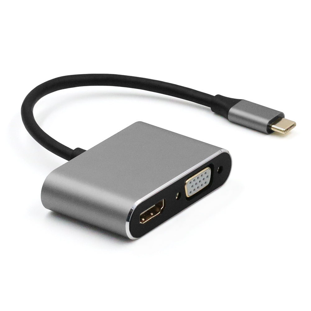 USB-C 4 in 1 HDMI, VGA USB 3.0 & PD Converter / Adapter