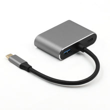 Load image into Gallery viewer, USB-C 4 in 1 HDMI, VGA USB 3.0 &amp; PD Converter / Adapter