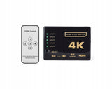 HDMI 5 Port Auto Switch with Remote 5 input to 1 input