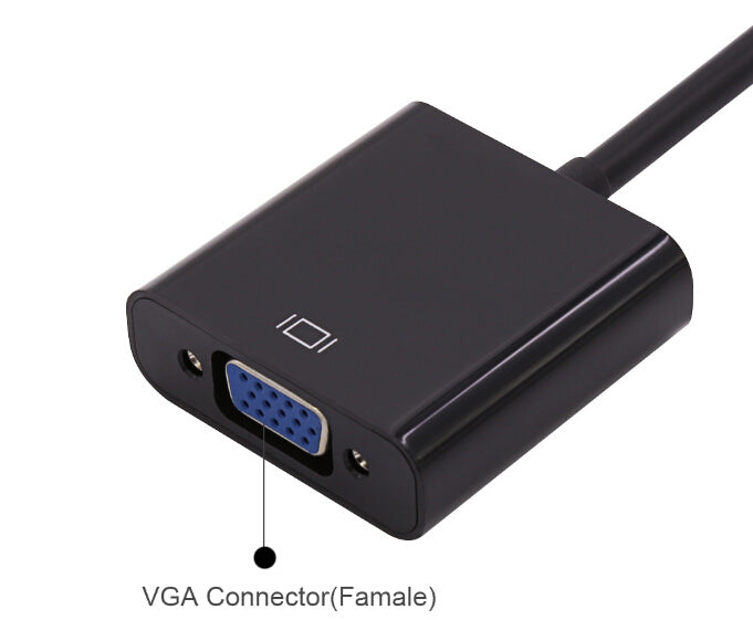 CTG Display Port Male to VGA 1080P Female Converter Adapter