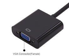 Load image into Gallery viewer, CTG Display Port Male to VGA 1080P Female Converter Adapter