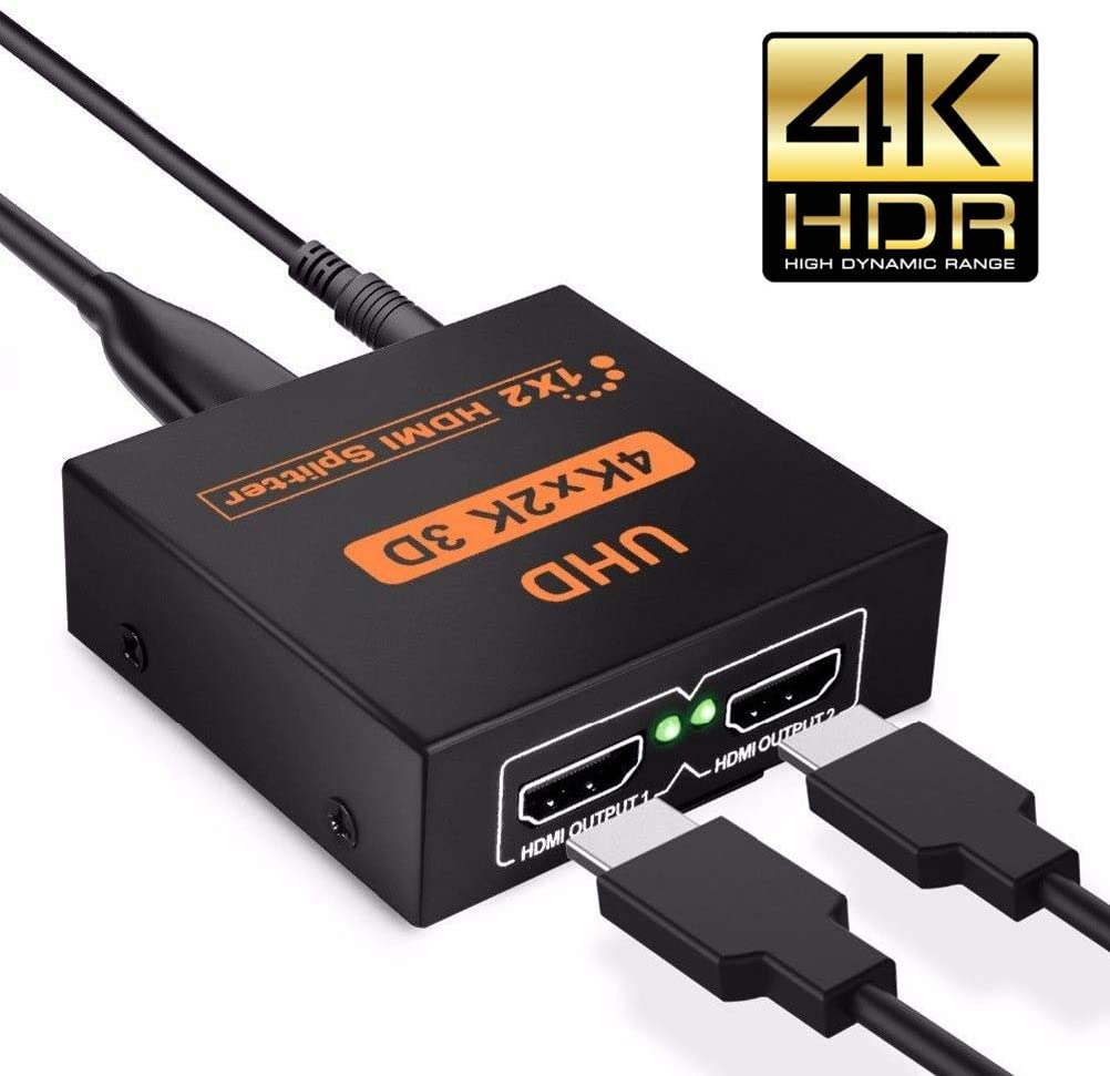 2 Port HDMI Splitter HUB Full HD 4K 1080P 30Hz