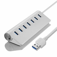 Load image into Gallery viewer, 7 Ports USB 3.0 Hub - Triangle Aluminum Alloy