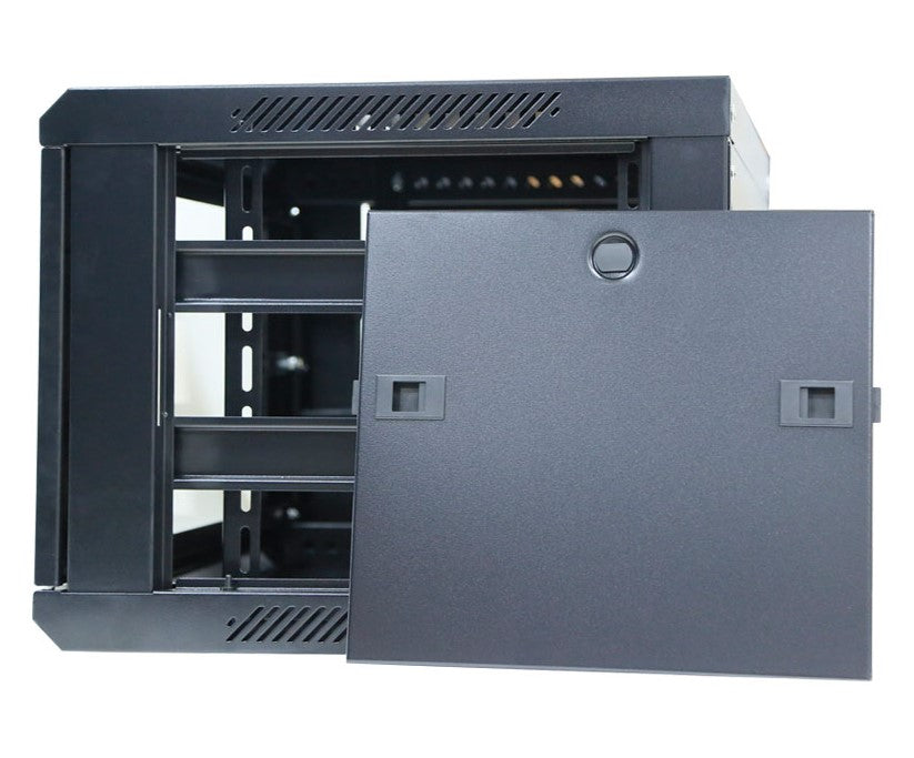 CTG 9U Wall Mount Network Cabinet with 1 Fan 600*450mm With Glass Door.