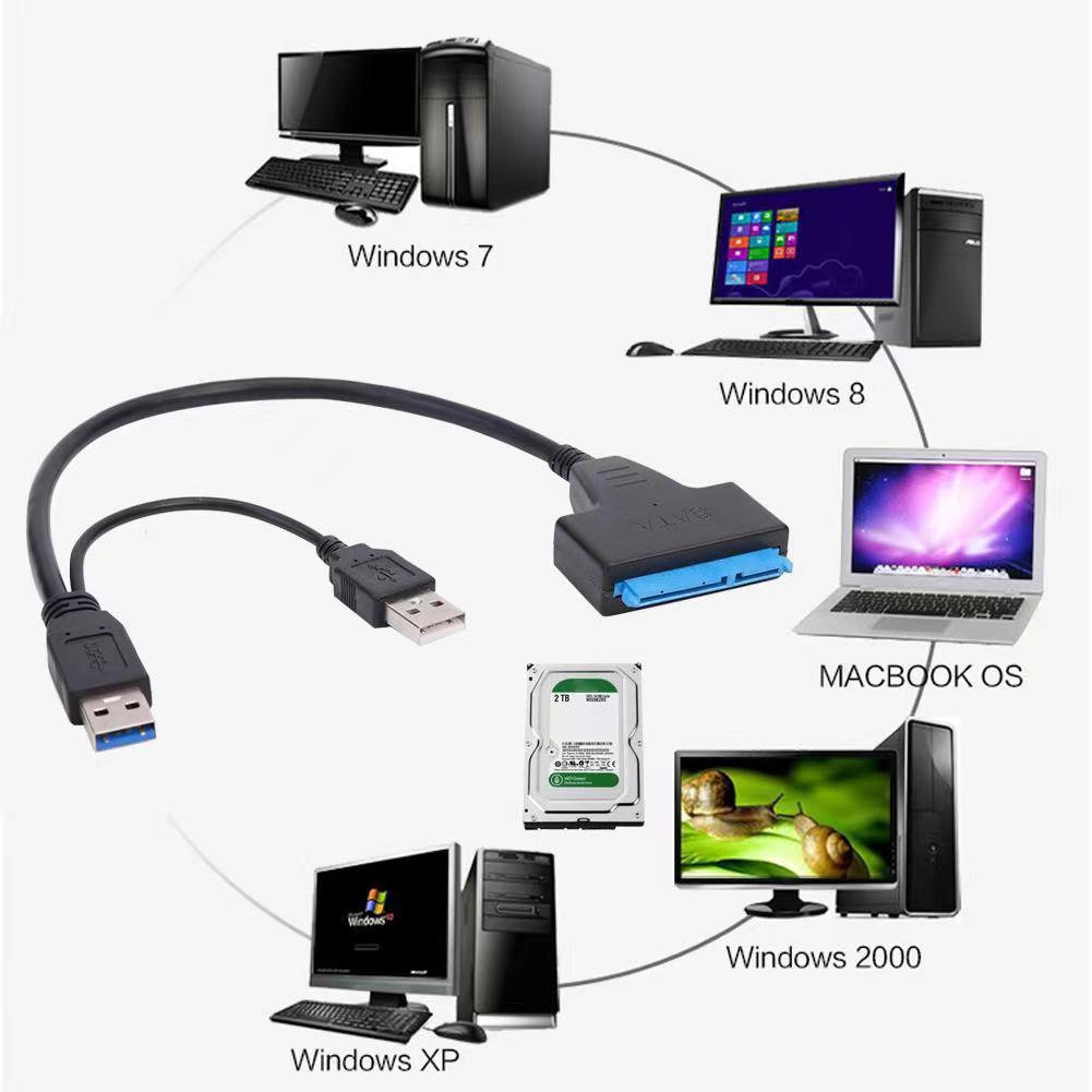 USB 3.0 to Sata Adapter Cable for 2.5" hard drives